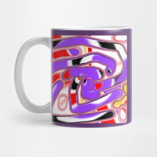 Purple and red Mug